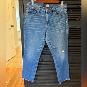J. Crew Slim Broken In Boyfriend Jeans